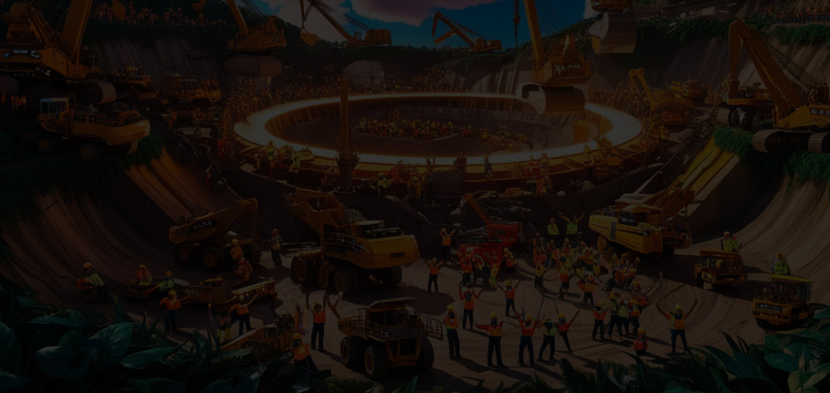 A large-scale engineering and mining environment